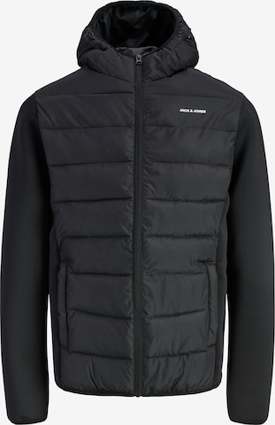 JACK & JONES Демисезонная куртка 'JWHDUST' в Черный: спереди