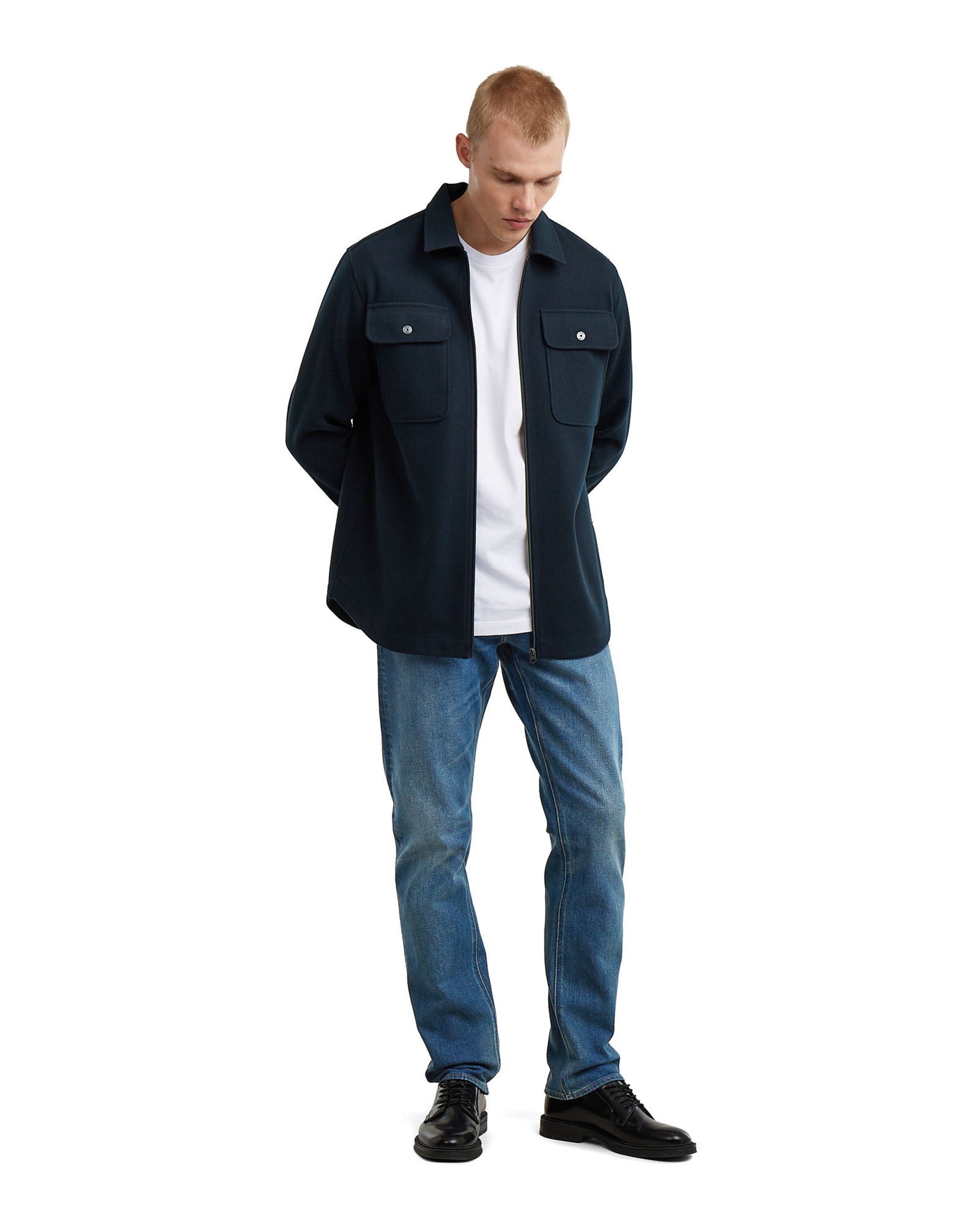 G-STAR Regular fit Overhemd in Blauw