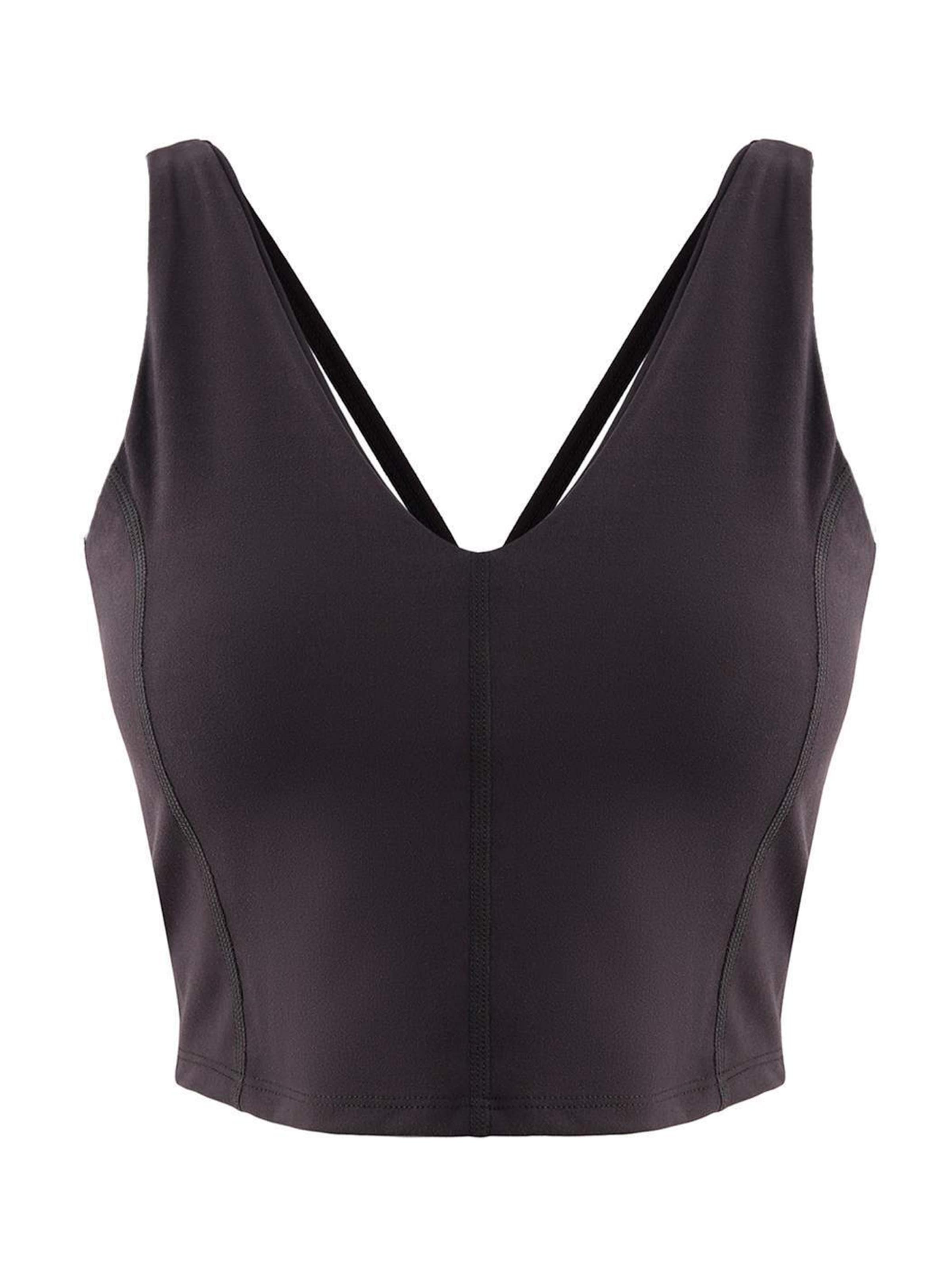 Trendyol Korzet Podprsenka - Čierna: predná strana