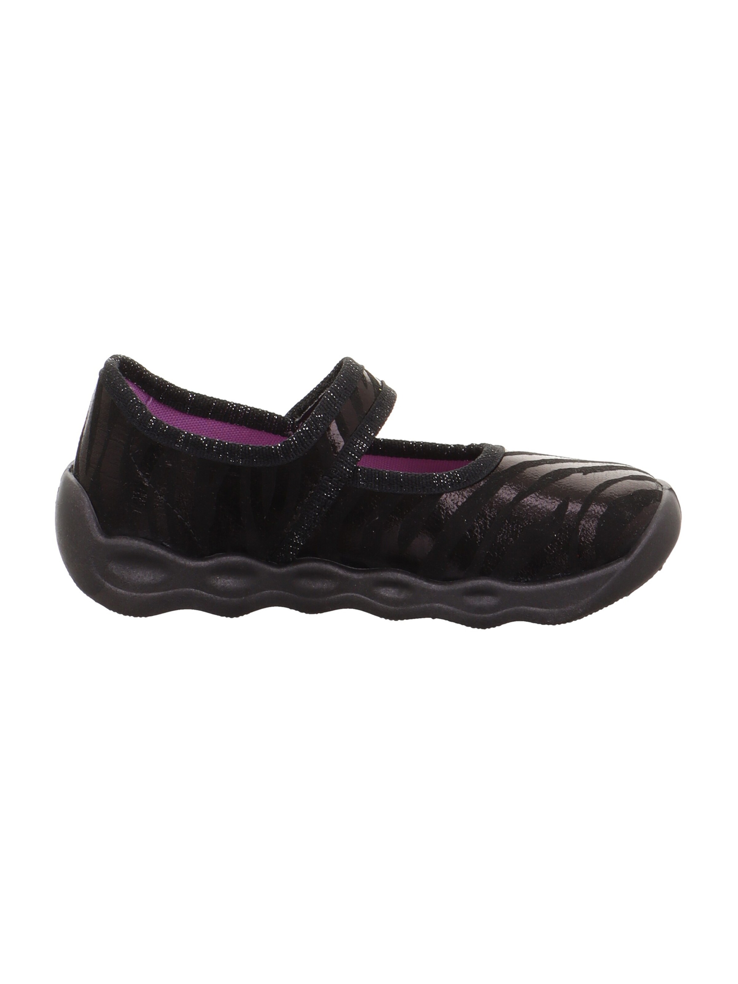 SUPERFIT Hausschuh 'BUBBLE' in Schwarz