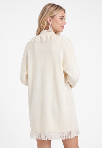 IZIA Gebreid vest in Wit