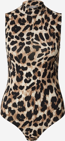 ruda ABOUT YOU Marškinėliai-glaustinukė 'Thorina': priekis