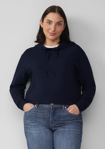 Sweat-shirt s.Oliver en bleu : devant