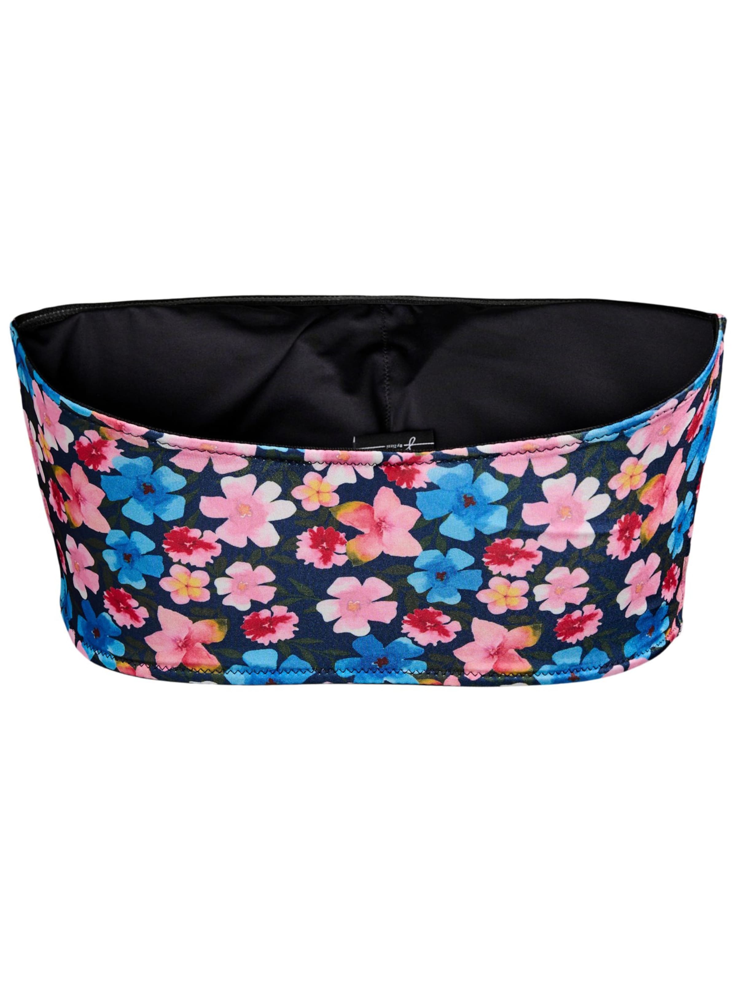 Bandeau Hauts de bikini 'Caanne' Swim by Zizzi en mélange de couleurs