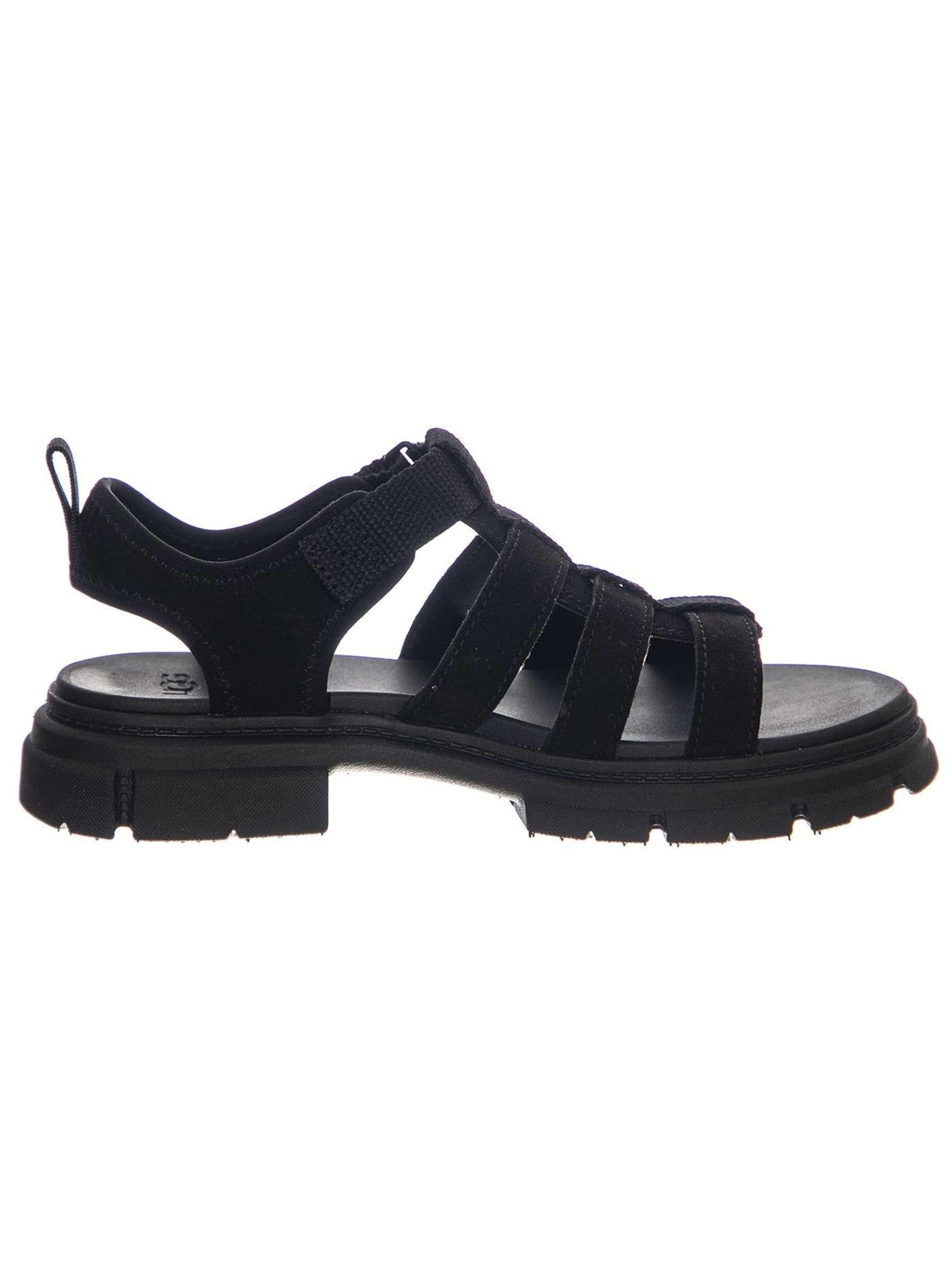 UGG Sandalen 'Ashton Multistrap Black K' in Zwart