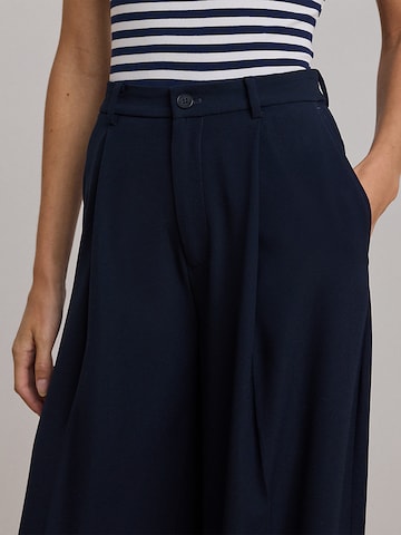 Wide Leg Pantalon à pince 'KIRAHN' Lauren Ralph Lauren en bleu