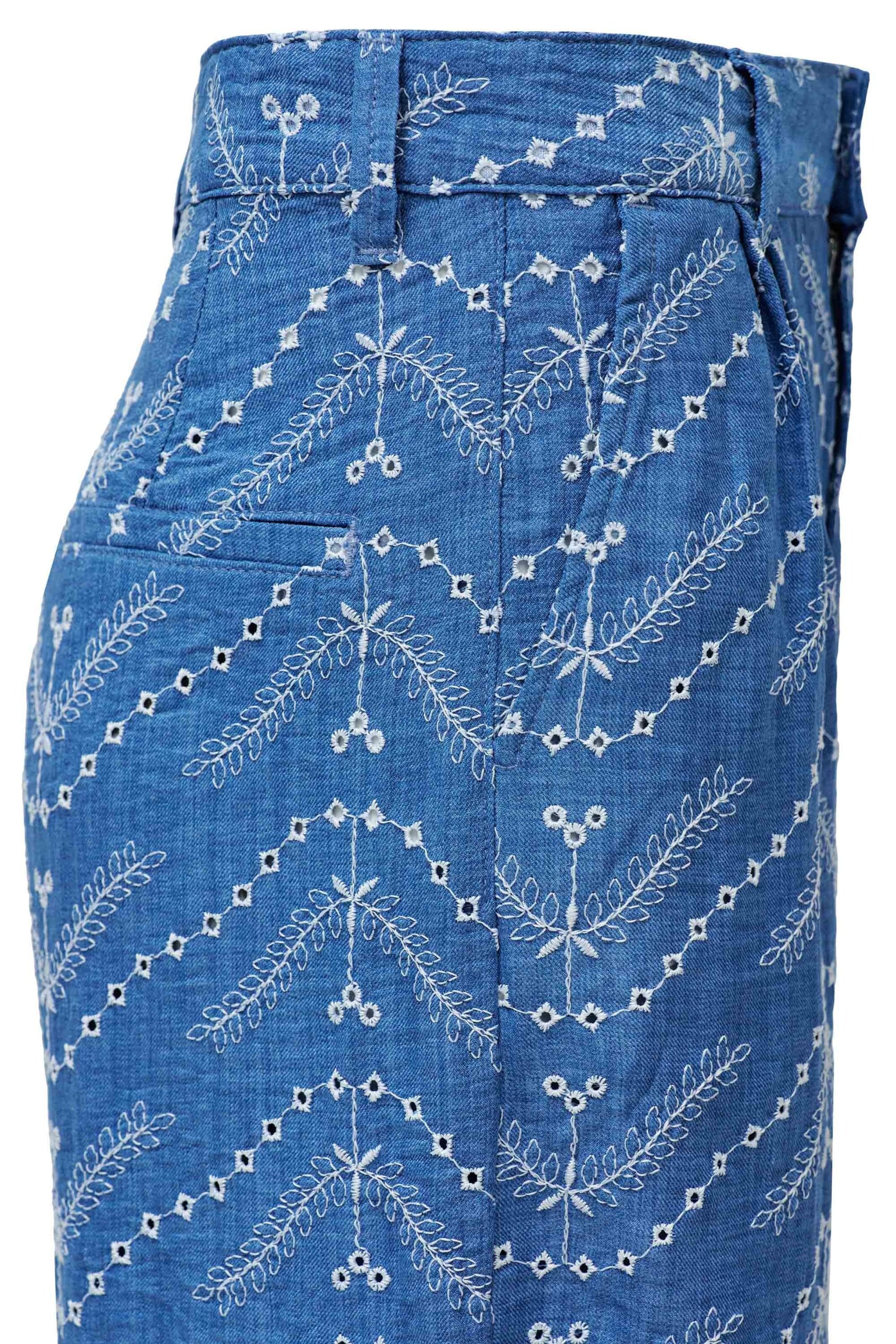 Salsa Jeans Regular Chino in Blauw