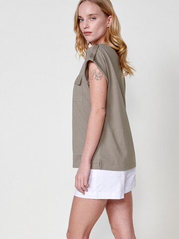 T-shirt KOROSHI en vert