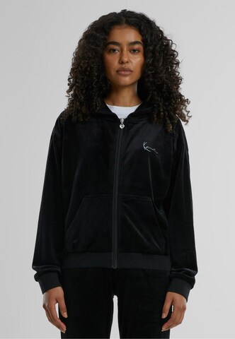 Karl Kani Sweatvest in Zwart: voorkant