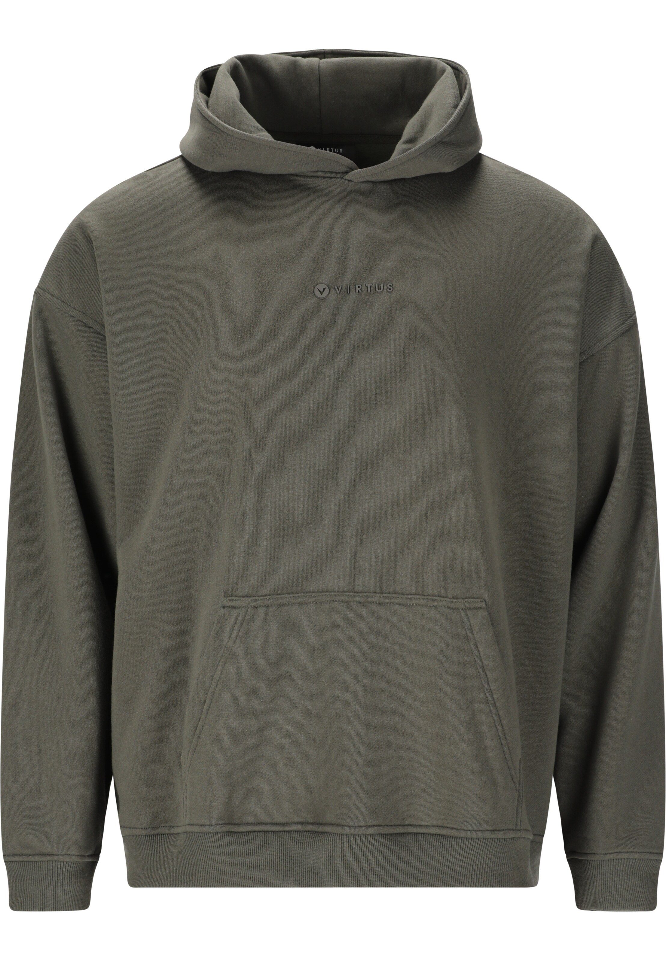 Virtus Trui 'Kayce' in Grijs: voorkant