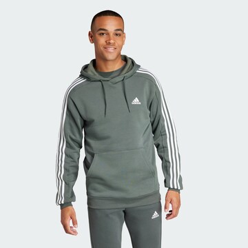 ADIDAS SPORTSWEAR Sportovní mikina 'Essentials' – zelená: přední strana