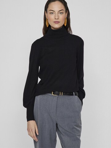 VILA Sweater in Black