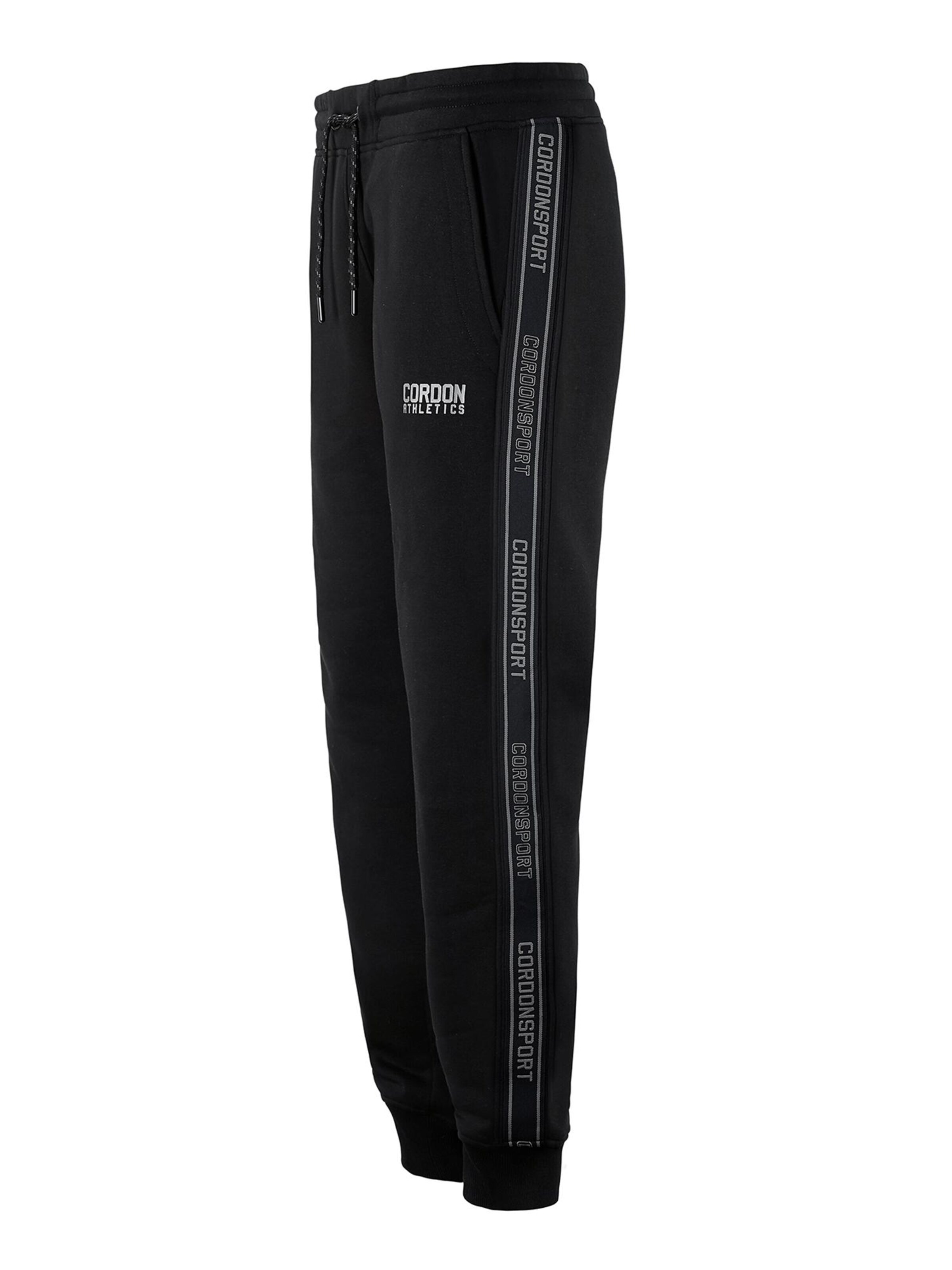 Cordon Sport Regular Sporthose 'Linus'‌‌ in Schwarz