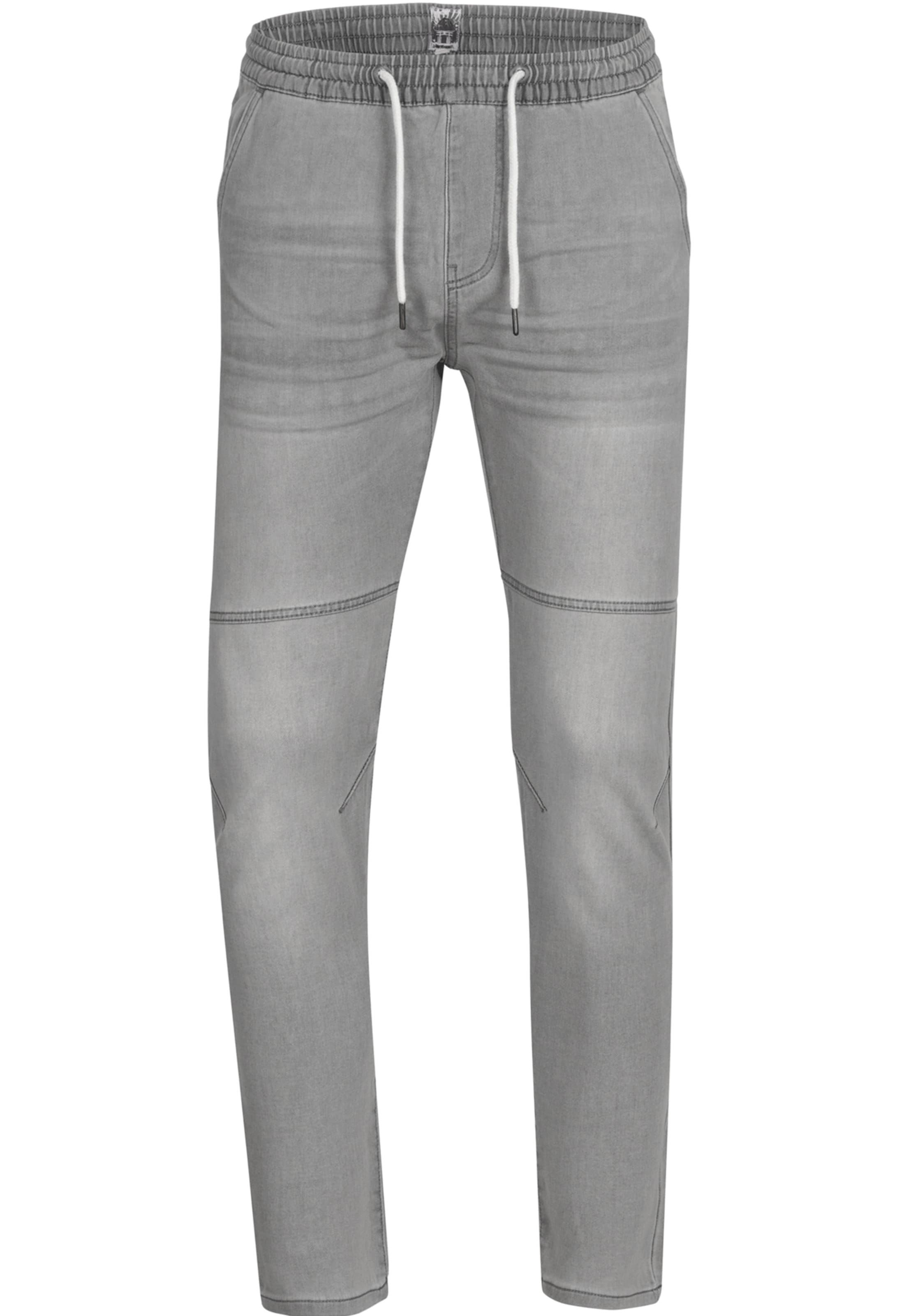 INDICODE JEANS Hose 'Fabrizio' in Grau: Vorderseite