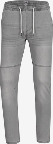 INDICODE JEANS Slim fit Pants 'Fabrizio' in Grey: front