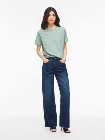 VILA Shirt ' VISYBILLA' in Blauw