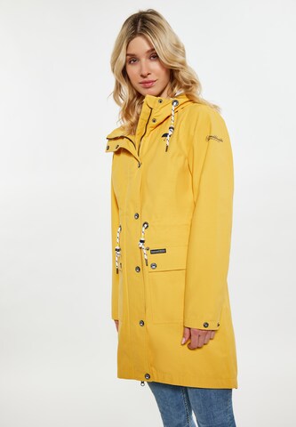 Manteau fonctionnel Schmuddelwedda en jaune