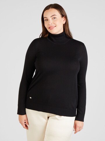 Pullover 'ZOE' di Lauren Ralph Lauren Plus in nero: frontale