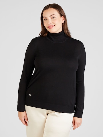 Lauren Ralph Lauren Plus Sweater 'ZOE' in Black: front