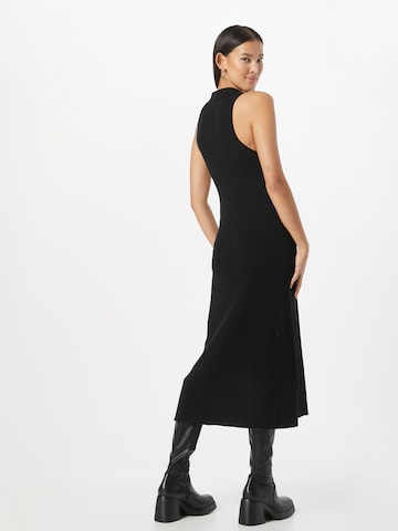 Designers Remix - Vestido de malha 'Taliana' em preto