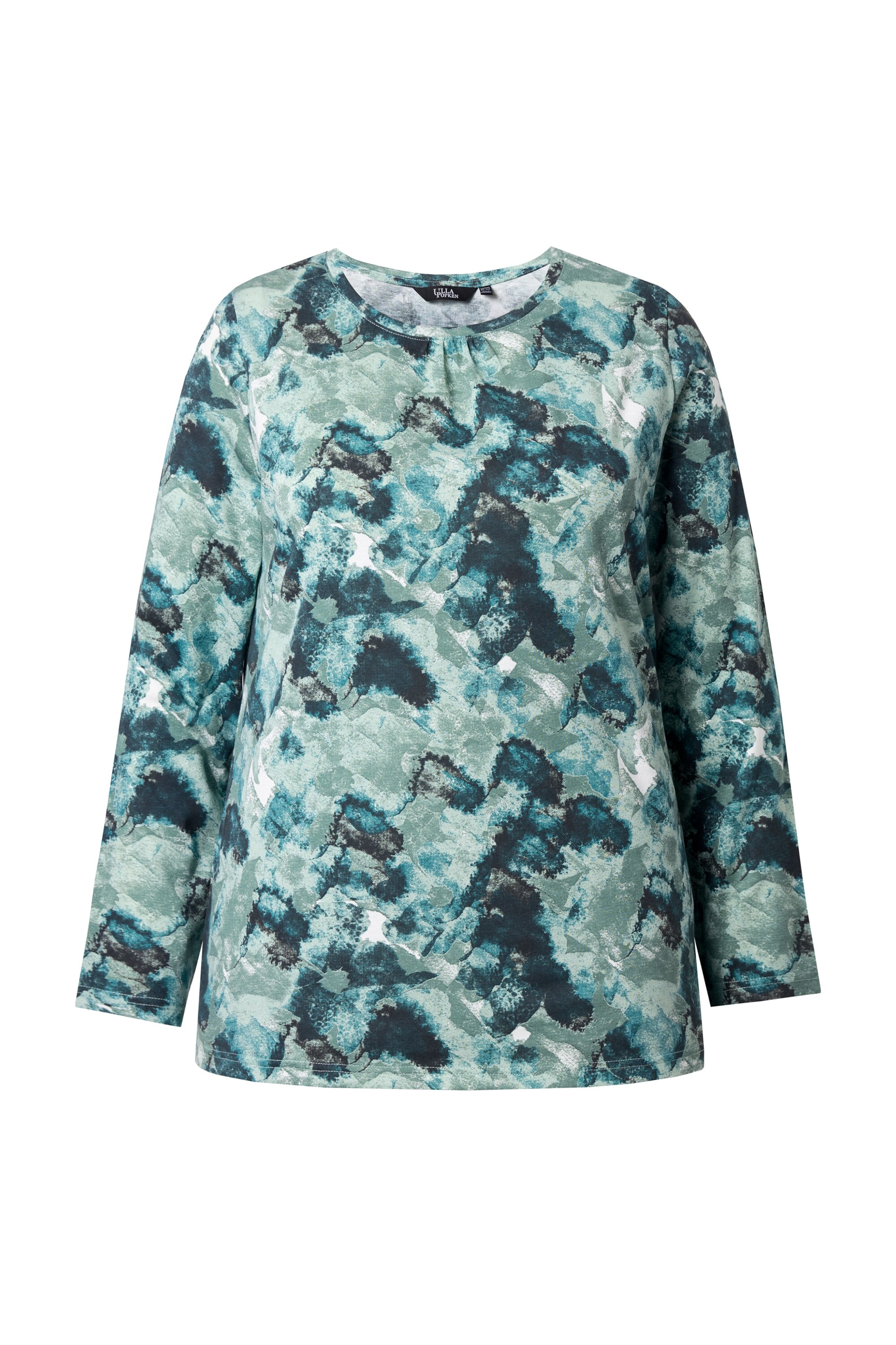 Ulla Popken Shirt in Green: front