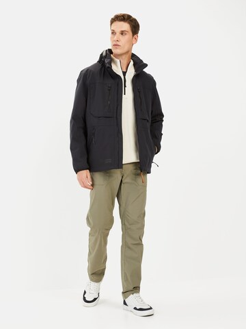 CAMEL ACTIVE TeXXXactive® Windbreaker mit abnehmbarer Kapuze in Blau