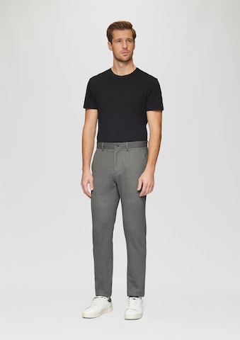 Coupe slim Pantalon s.Oliver BLACK LABEL en gris