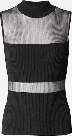 Karen Millen Knitted top in Black: front