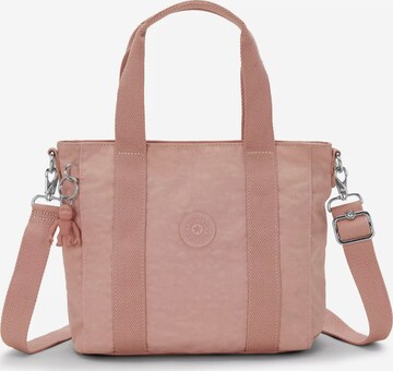 KIPLING - Shopper 'ASSENI MINI' em rosa: frente