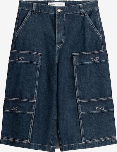 Bershka Jeansy w kolorze ciemny niebieskim, Podgląd produktu