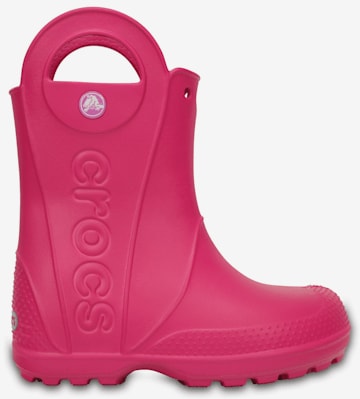 Crocs Rubber Boots 'Handle It' in Pink