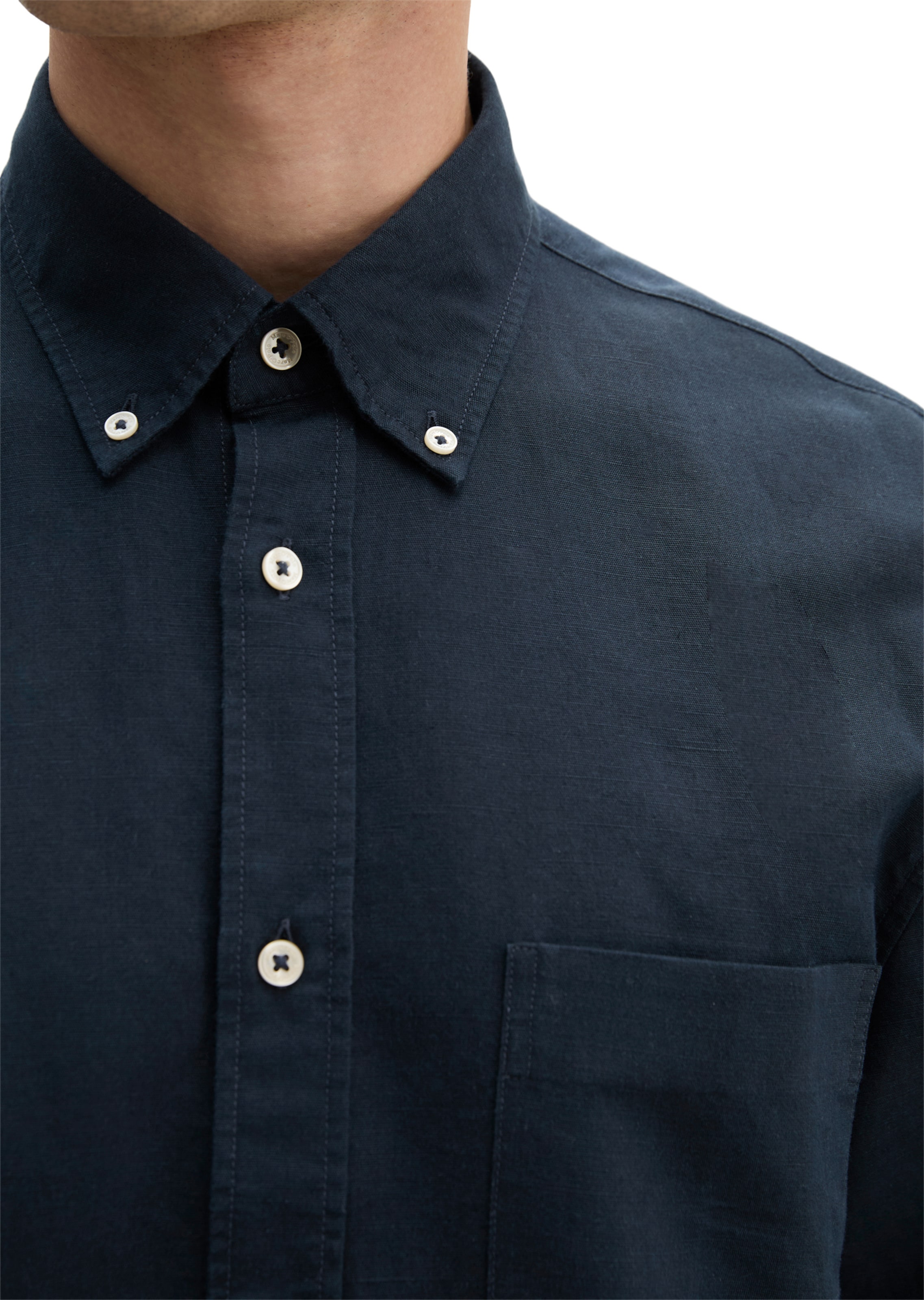 Marc O'Polo Regular Fit Hemd in Blau