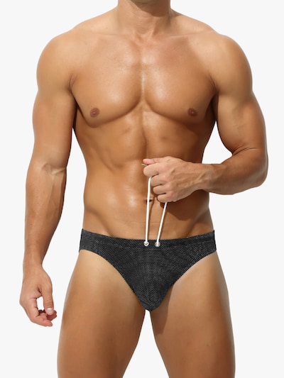 BIMONI Badehose‌‌‌‌‌‌‌‌ in S in schwarz, Produktansicht