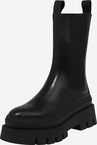 Copenhagen Chelsea Boots in Schwarz: predná strana