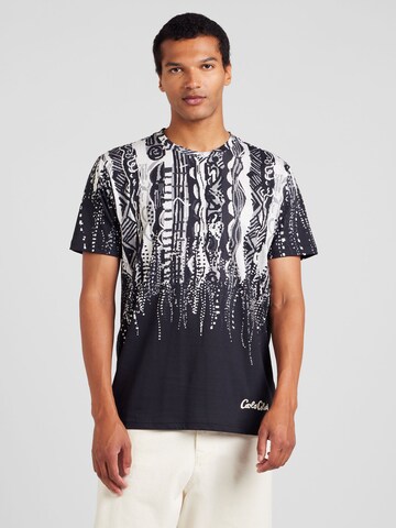 T-Shirt 'Di Piazza' Carlo Colucci en noir : devant