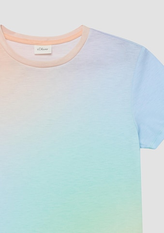 T-Shirt s.Oliver en bleu