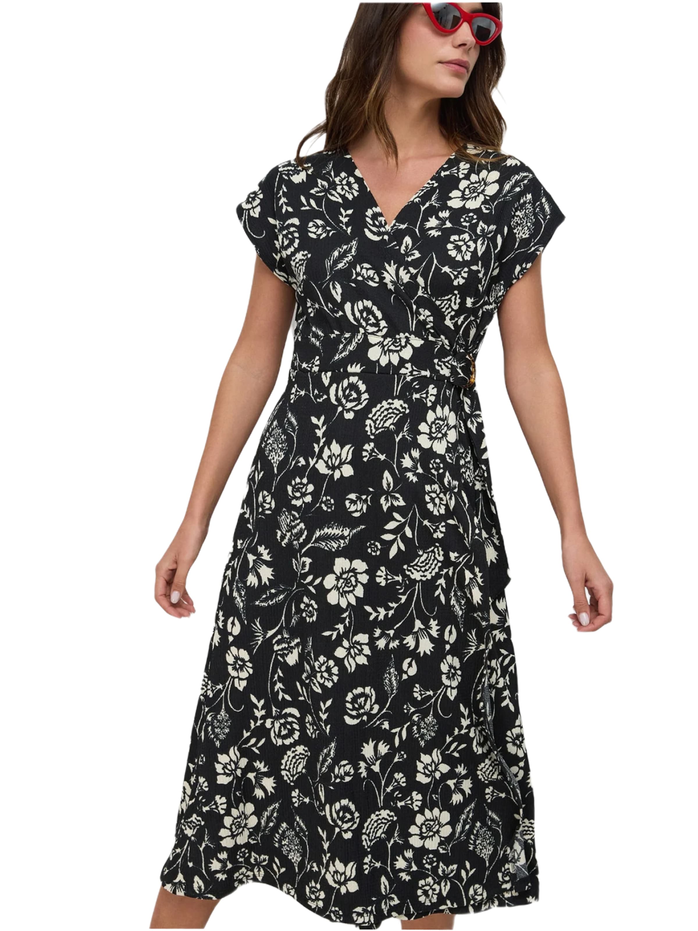 No Matter What Jurk in Zwart: voorkant