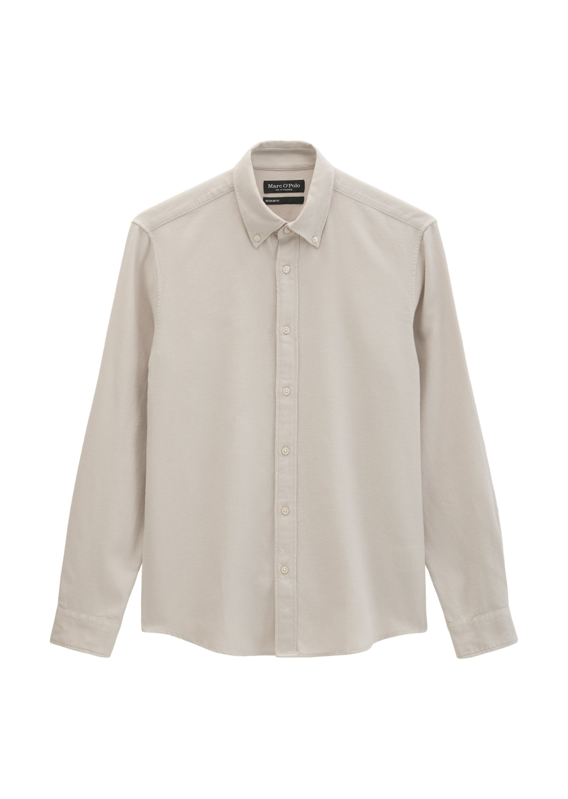 Marc O'Polo Hemd in Beige: Vorderseite
