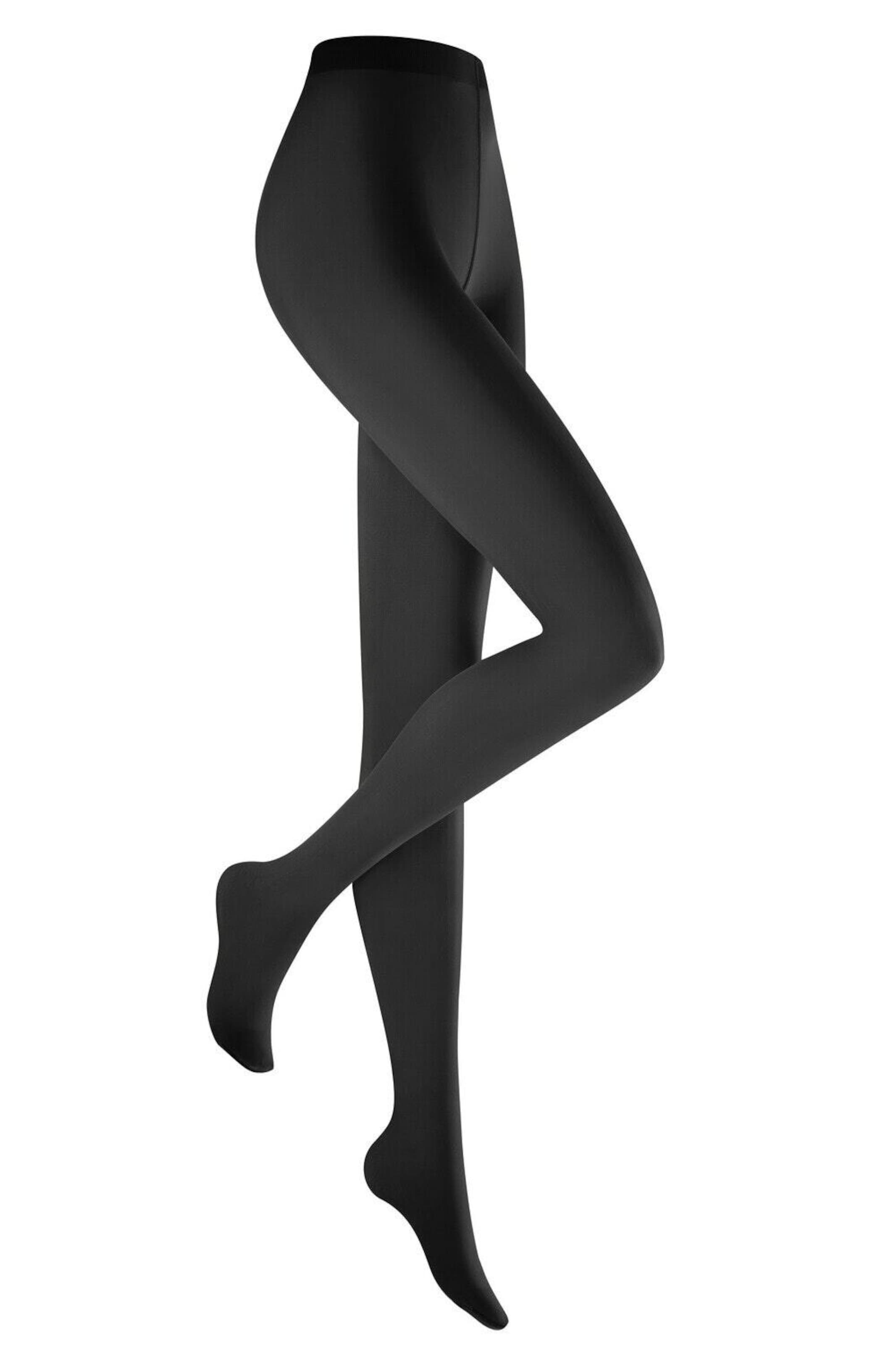 KUNERT Fijne panty 'Velvet 40' in Zwart: voorkant