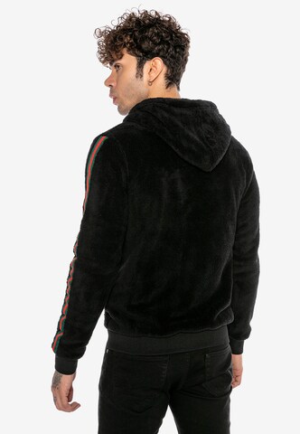 Redbridge Zip-Up Hoodie 'Port St. Lucie' in Black