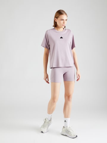 T-shirt fonctionnel 'Z.N.E.' ADIDAS SPORTSWEAR en violet