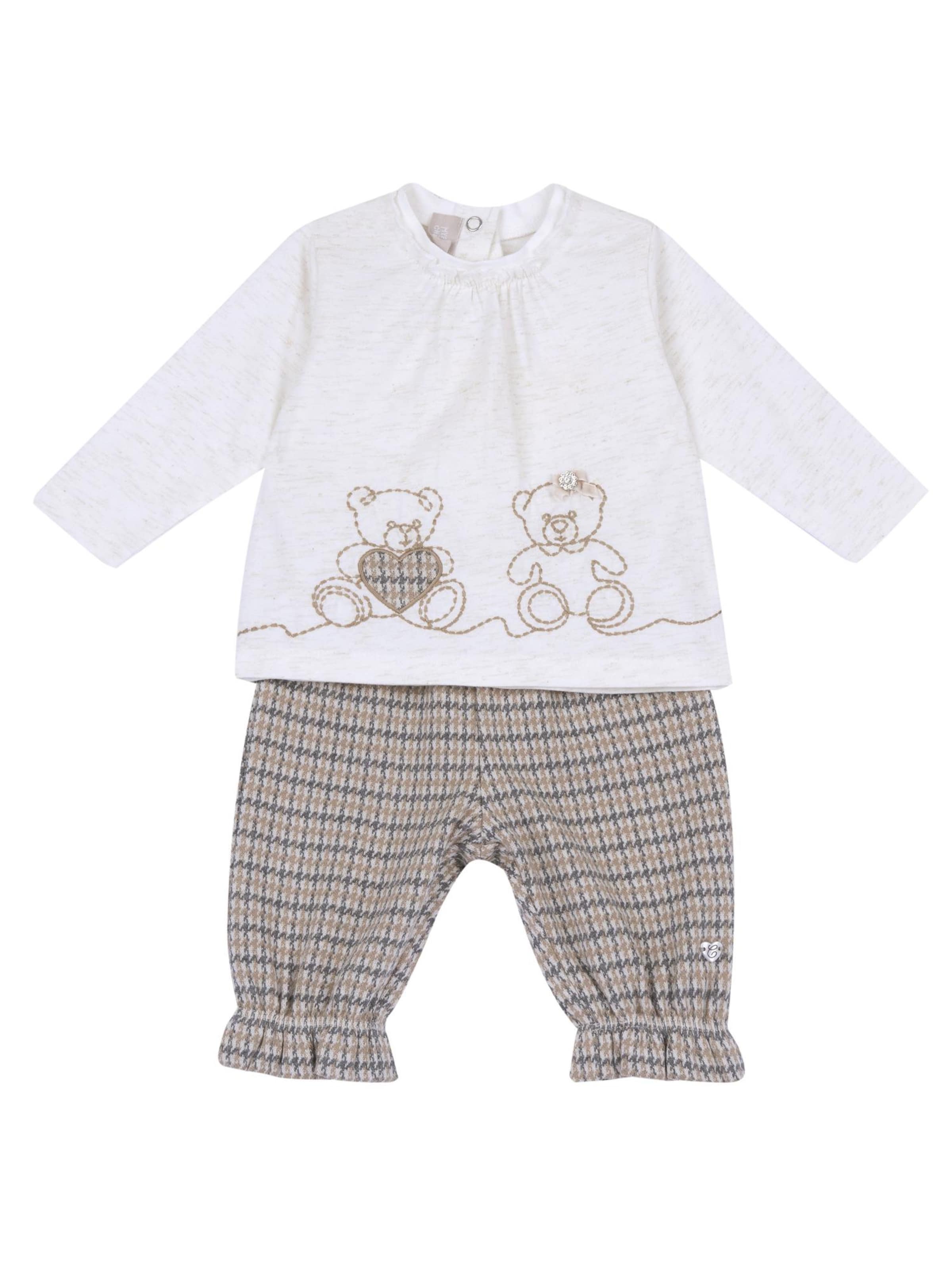 Chicco Σετ σε λευκό: μπροστά