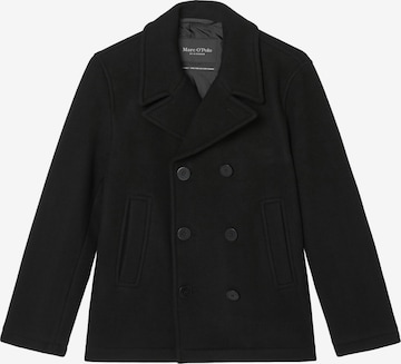 Marc O'Polo Between-Seasons Coat in Black: front