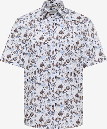 ETERNA Zakelijk overhemd in Bruin: voorkant