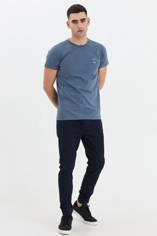 !Solid Slimfit Chino 'SINAN' in Blauw