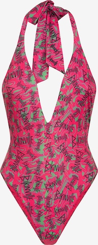 Maillot de bain 'Camilla' Bikinville en rose : devant