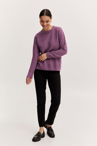 b.young Pullover in Lila