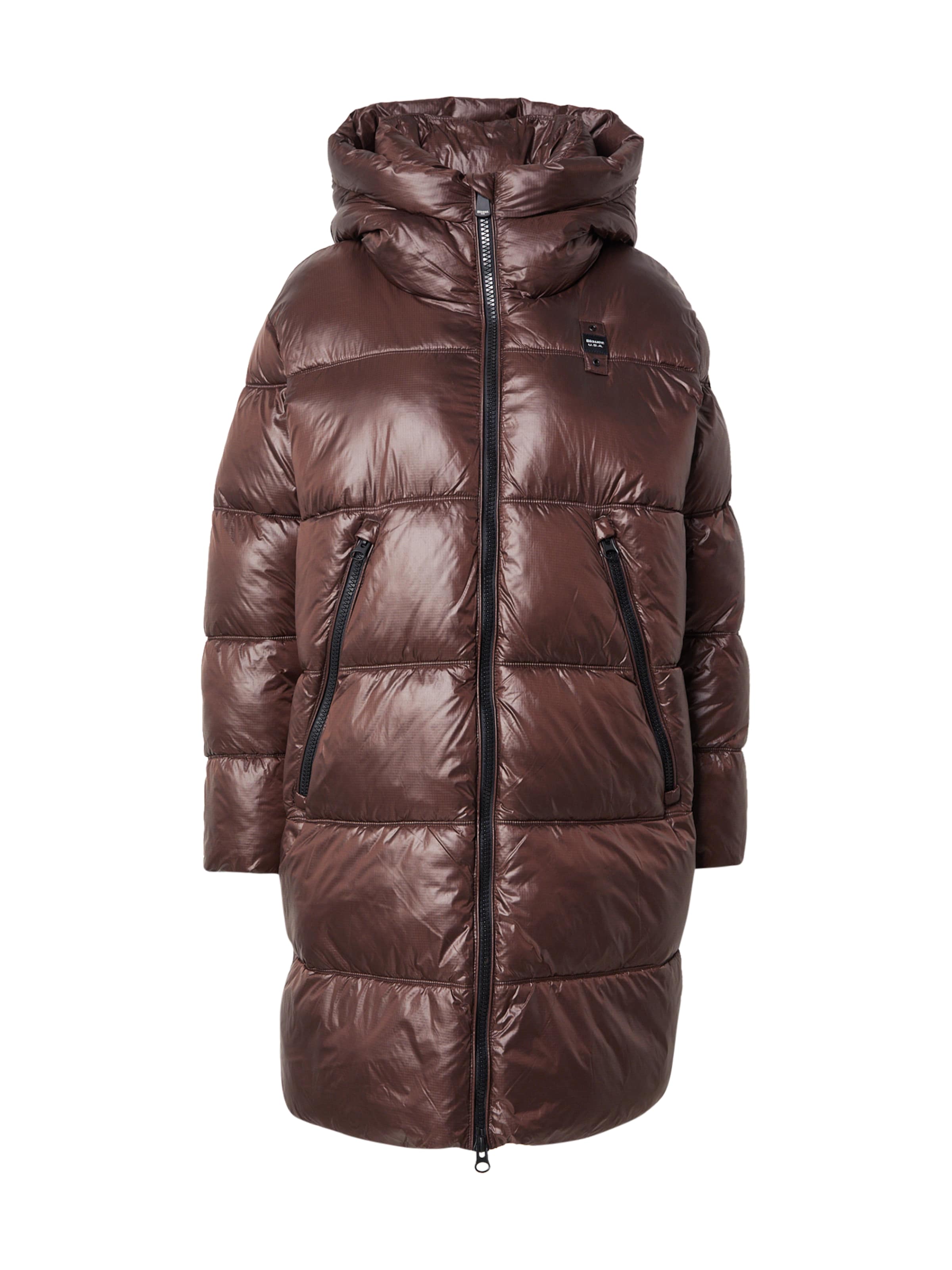 Blauer.USA Zimný kabát - Hnedá: predná strana