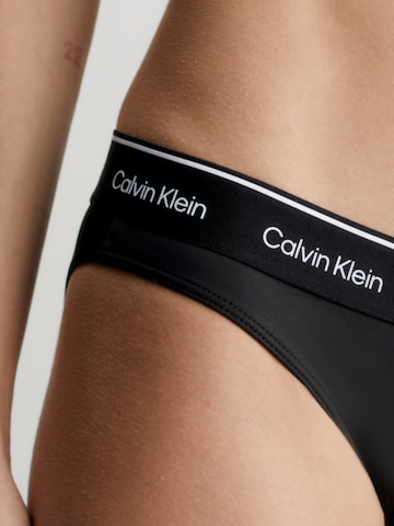 Calvin Klein Swimwear Bikini Bottoms in Black