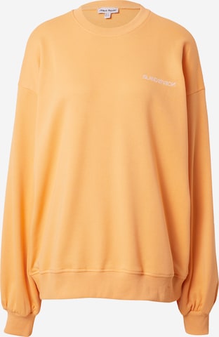 Sweat-shirt Public Desire en orange : devant